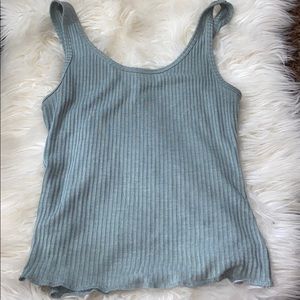 Forever 21 olive green tank top